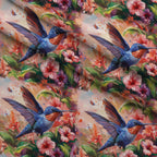 Nectar Garden Pattern 13 Minky Fabric — plush minky folded close-up preview (mv-minky-v1:lying)