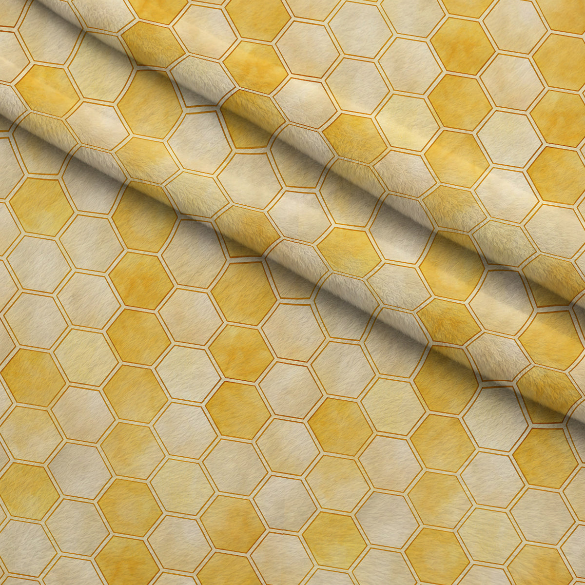 Nectar Meadow Pattern 14 Minky Fabric — plush minky folded close-up preview (mv-minky-v1:lying)