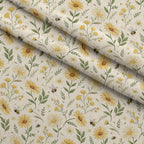 Nectar Meadow Pattern 17 Minky Fabric — plush minky folded close-up preview (mv-minky-v1:lying)