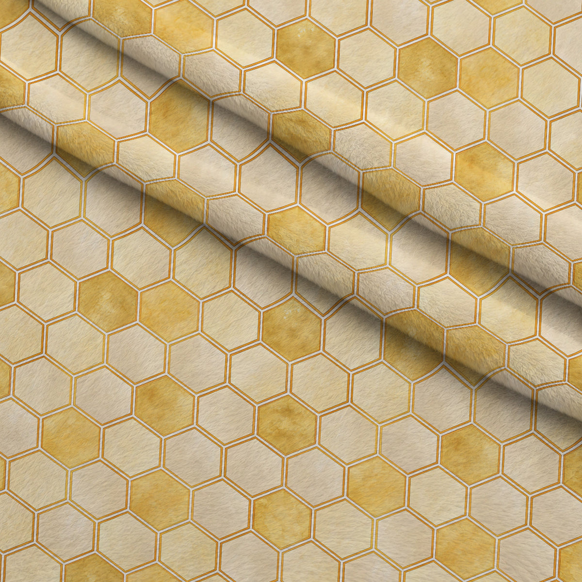 Nectar Meadow Pattern 21 Minky Fabric — plush minky folded close-up preview (mv-minky-v1:lying)