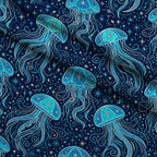 Neon Abyss Pattern 101 Minky Fabric — plush minky folded close-up preview (mv-minky-v1:lying)