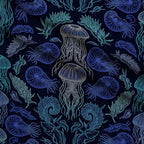 Neon Abyss Pattern 107 Minky Fabric — plush minky folded close-up preview (mv-minky-v1:lying)