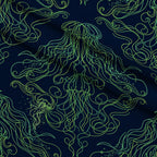 Neon Abyss Pattern 118 Minky Fabric — plush minky folded close-up preview (mv-minky-v1:lying)
