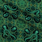 Neon Abyss Pattern 119 Minky Fabric — plush minky folded close-up preview (mv-minky-v1:lying)