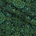 Neon Abyss Pattern 122 Minky Fabric — plush minky folded close-up preview (mv-minky-v1:lying)