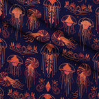 Neon Abyss Pattern 127 Minky Fabric — plush minky folded close-up preview (mv-minky-v1:lying)