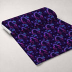 Neon Abyss Pattern 130 Minky Fabric — plush minky unrolled bolt preview (mv-minky-v1:bolt)