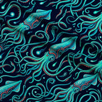 Neon Abyss Pattern 14 Minky Fabric — plush minky folded close-up preview (mv-minky-v1:lying)