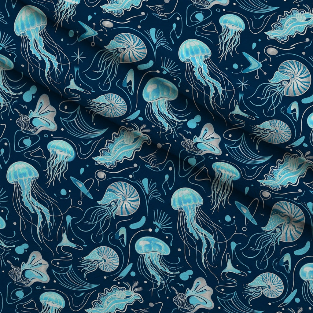 Neon Abyss Pattern 147 Minky Fabric — plush minky folded close-up preview (mv-minky-v1:lying)