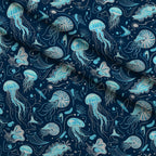 Neon Abyss Pattern 147 Minky Fabric — plush minky folded close-up preview (mv-minky-v1:lying)