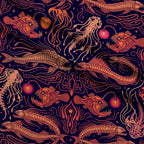 Neon Abyss Pattern 149 Minky Fabric — plush minky folded close-up preview (mv-minky-v1:lying)