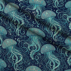 Neon Abyss Pattern 2 Minky Fabric — plush minky folded close-up preview (mv-minky-v1:lying)