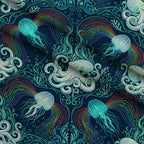 Neon Abyss Pattern 3 Minky Fabric — plush minky folded close-up preview (mv-minky-v1:lying)