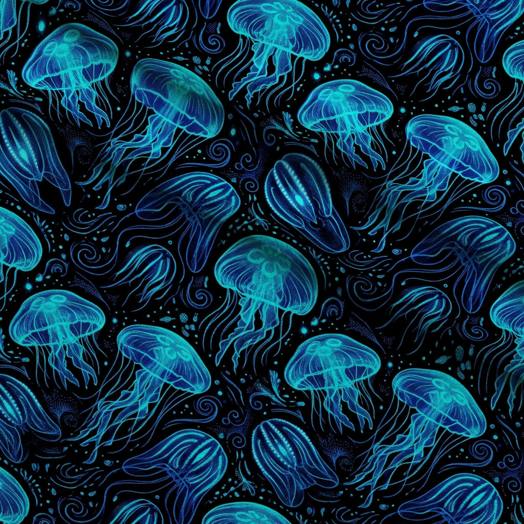 Neon Abyss Pattern 4 Minky Fabric — plush minky folded close-up preview (mv-minky-v1:lying)