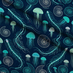 Neon Abyss Pattern 43 Minky Fabric — plush minky folded close-up preview (mv-minky-v1:lying)