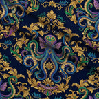Neon Abyss Pattern 72 Minky Fabric — plush minky folded close-up preview (mv-minky-v1:lying)