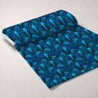 Neon Abyss Pattern 73 Minky Fabric — plush minky unrolled bolt preview (mv-minky-v1:bolt)