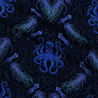 Neon Abyss Pattern 93 Minky Fabric — plush minky folded close-up preview (mv-minky-v1:lying)