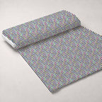 Neon Daisy Pattern 26 Minky Fabric — plush minky unrolled bolt preview (mv-minky-v1:bolt)