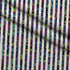 Neon Daisy Pattern 26 Minky Fabric — plush minky folded close-up preview (mv-minky-v1:lying)