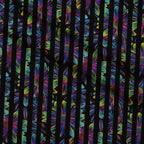 Neon Daisy Pattern 27 Minky Fabric — plush minky folded close-up preview (mv-minky-v1:lying)