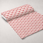 North Pole Post Pattern 4 Minky Fabric — plush minky unrolled bolt preview (mv-minky-v1:bolt)