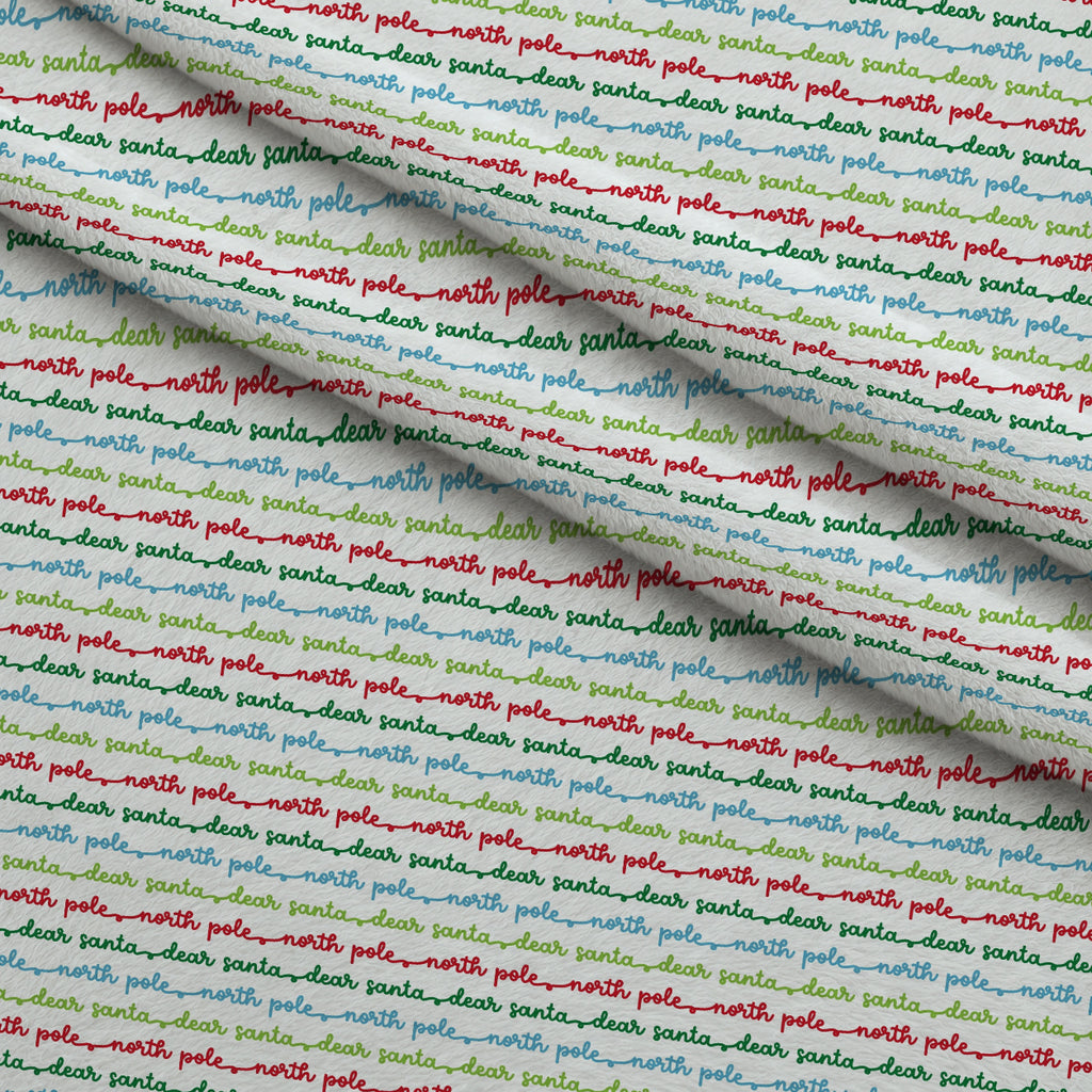 North Pole Post Pattern 8 Minky Fabric — plush minky folded close-up preview (mv-minky-v1:lying)