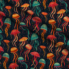 Ocean Drifters Pattern 2 Minky Fabric — plush minky folded close-up preview (mv-minky-v1:lying)