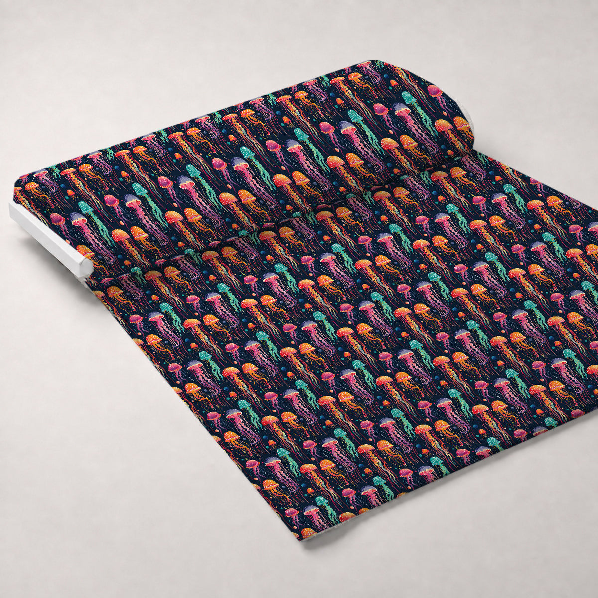 Ocean Drifters Pattern 3 Minky Fabric — plush minky unrolled bolt preview (mv-minky-v1:bolt)