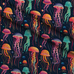 Ocean Drifters Pattern 3 Minky Fabric — plush minky folded close-up preview (mv-minky-v1:lying)