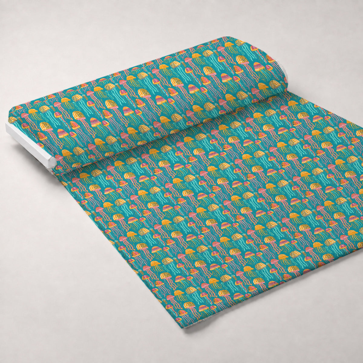 Ocean Drifters Pattern 6 Minky Fabric — plush minky unrolled bolt preview (mv-minky-v1:bolt)