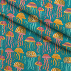 Ocean Drifters Pattern 6 Minky Fabric — plush minky folded close-up preview (mv-minky-v1:lying)