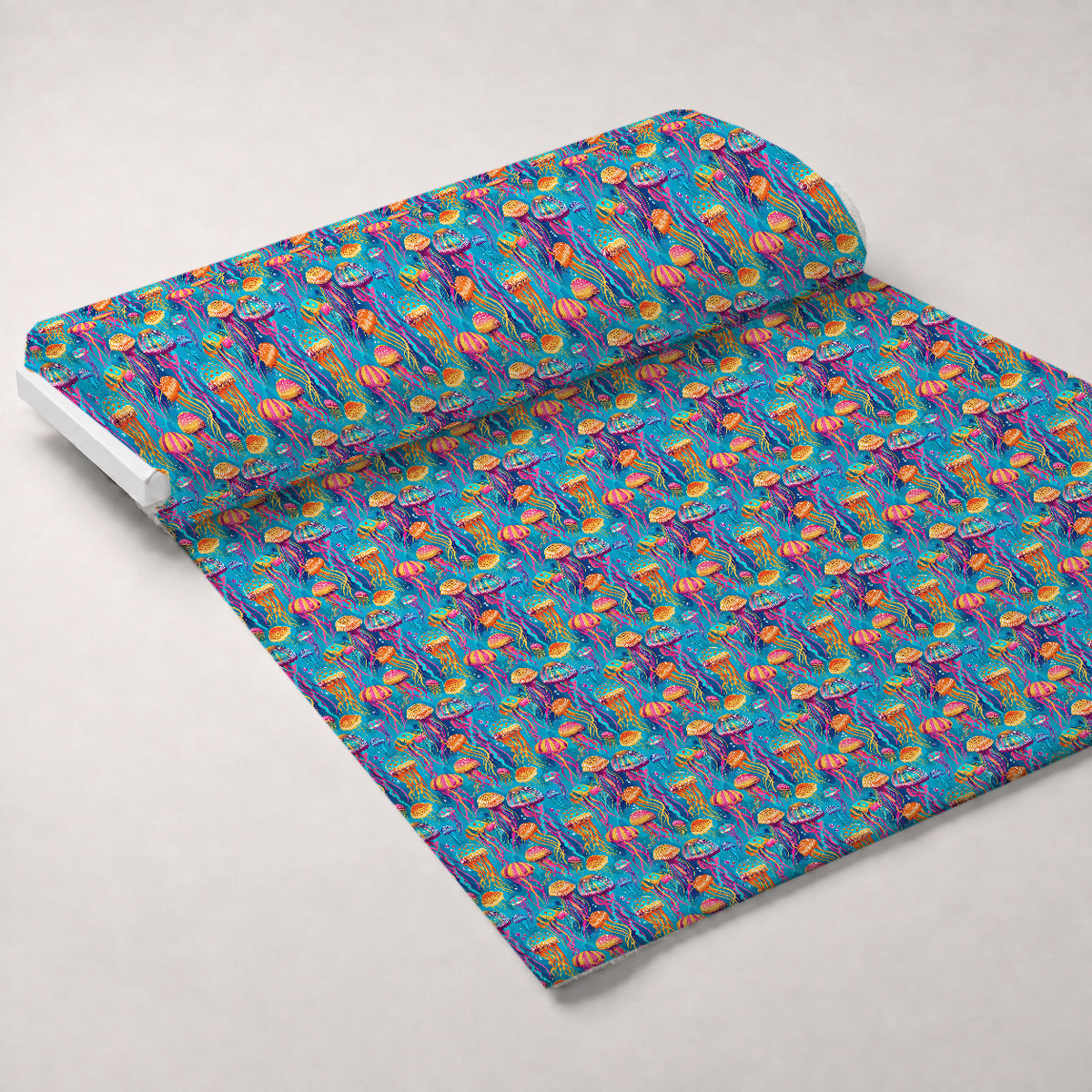 Ocean Drifters Pattern 7 Minky Fabric — plush minky unrolled bolt preview (mv-minky-v1:bolt)