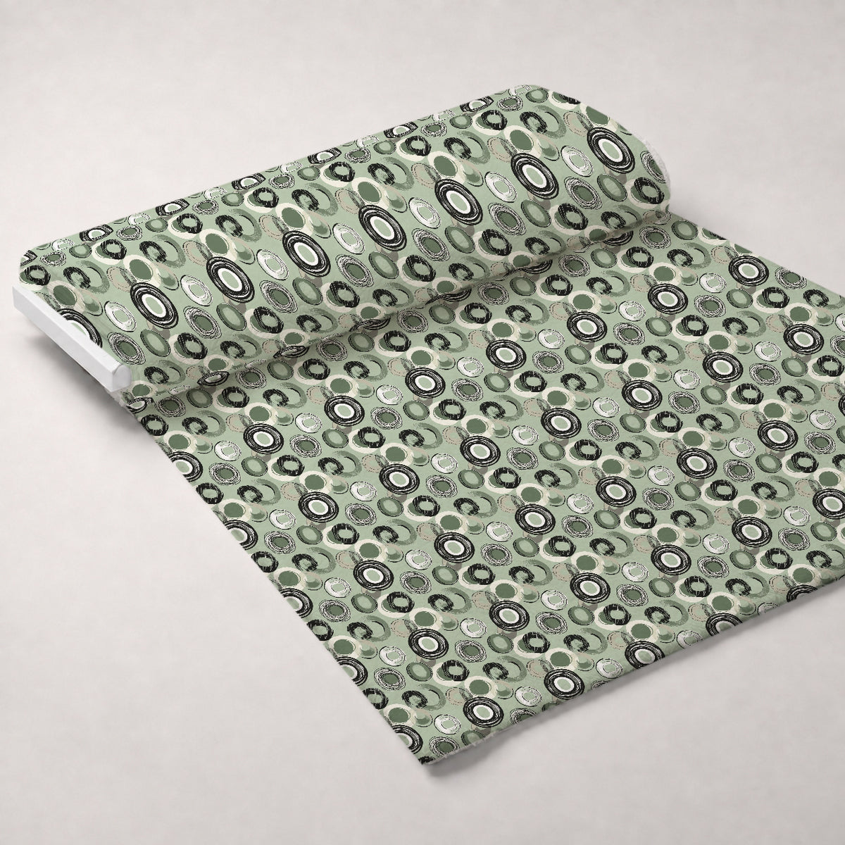 Olive Grove Pattern 10 Minky Fabric — plush minky unrolled bolt preview (mv-minky-v1:bolt)