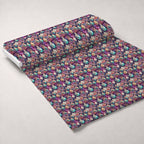 Opalescent Baubles Pattern 14 Minky Fabric — plush minky unrolled bolt preview (mv-minky-v1:bolt)
