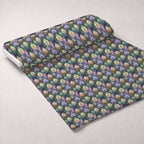 Opalescent Baubles Pattern 16 Minky Fabric — plush minky unrolled bolt preview (mv-minky-v1:bolt)