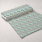 Opalescent Baubles Pattern 6 Minky Fabric — plush minky unrolled bolt preview (mv-minky-v1:bolt)