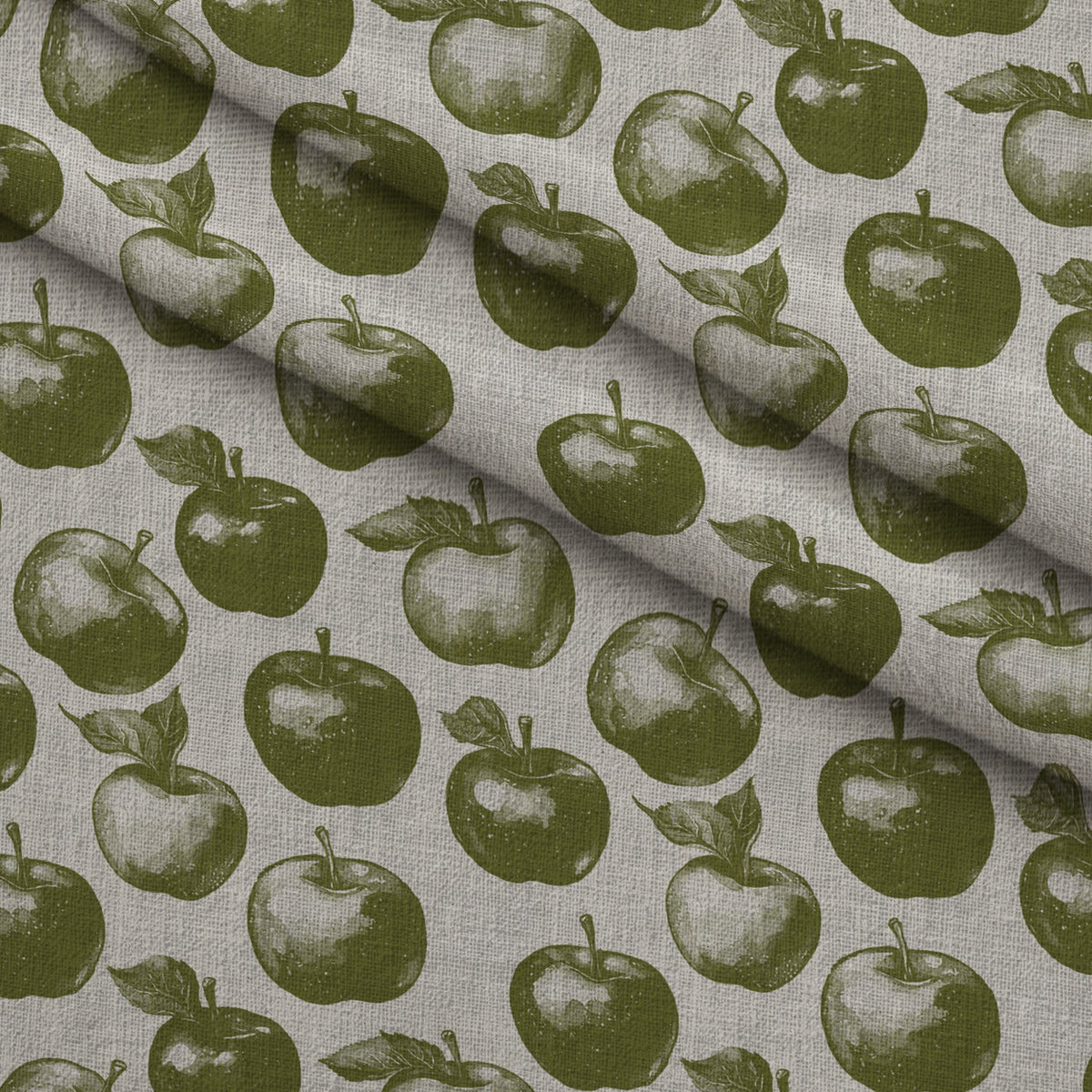 Orchard Hearth Pattern 14 Minky Fabric — plush minky folded close-up preview (mv-minky-v1:lying)