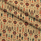 Painted Plains Pattern 3 Minky Fabric — plush minky folded close-up preview (mv-minky-v1:lying)
