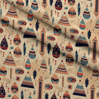 Painted Plains Pattern 5 Minky Fabric — plush minky folded close-up preview (mv-minky-v1:lying)