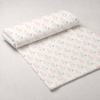 Pastel Pine Wonderland Pattern 12 Minky Fabric — plush minky unrolled bolt preview (mv-minky-v1:bolt)