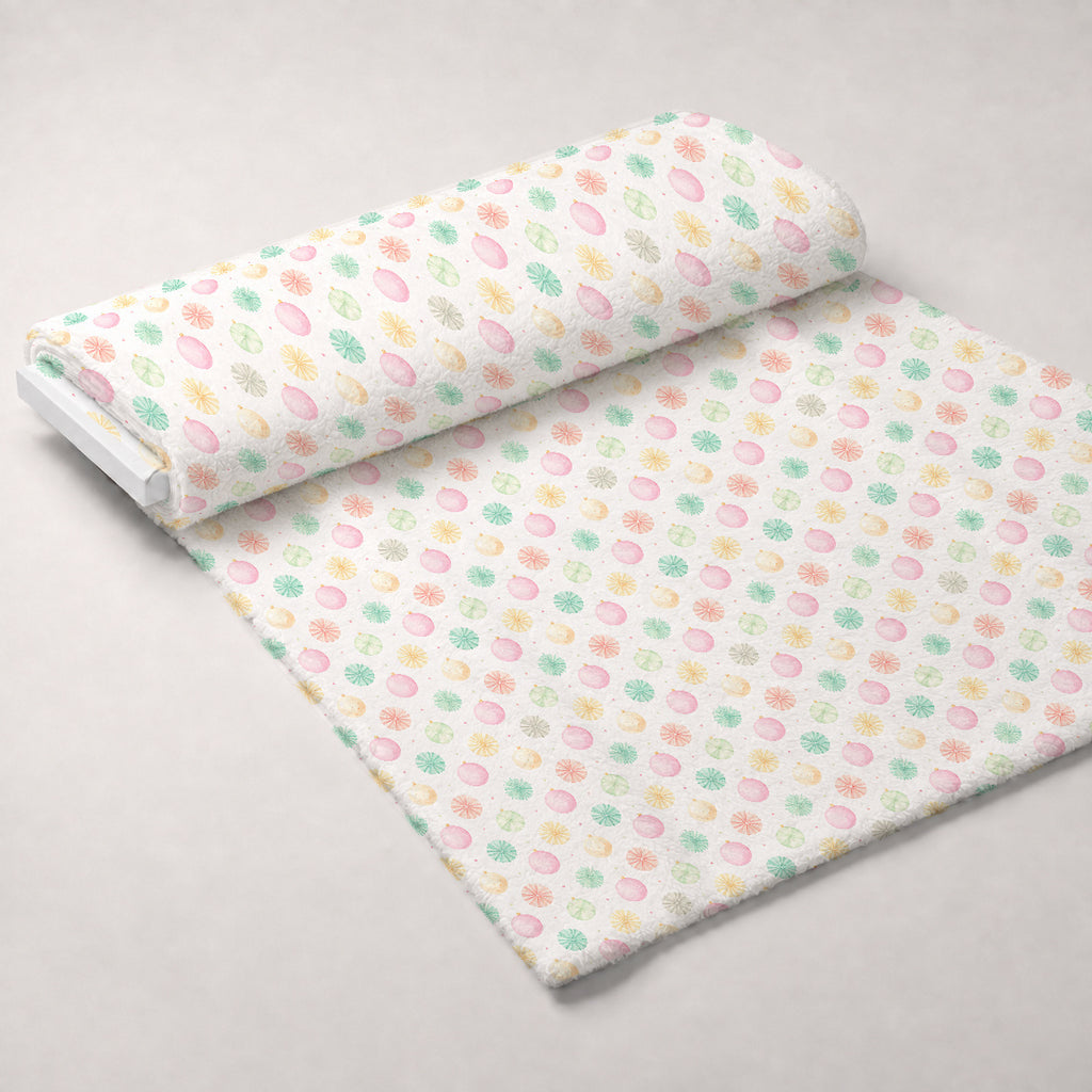 Pastel Pine Wonderland Pattern 14 Minky Fabric — plush minky unrolled bolt preview (mv-minky-v1:bolt)
