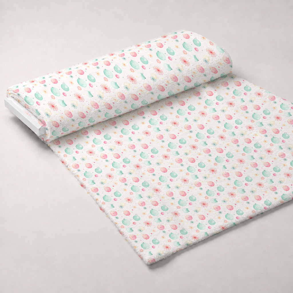 Pastel Pine Wonderland Pattern 15 Minky Fabric — plush minky unrolled bolt preview (mv-minky-v1:bolt)