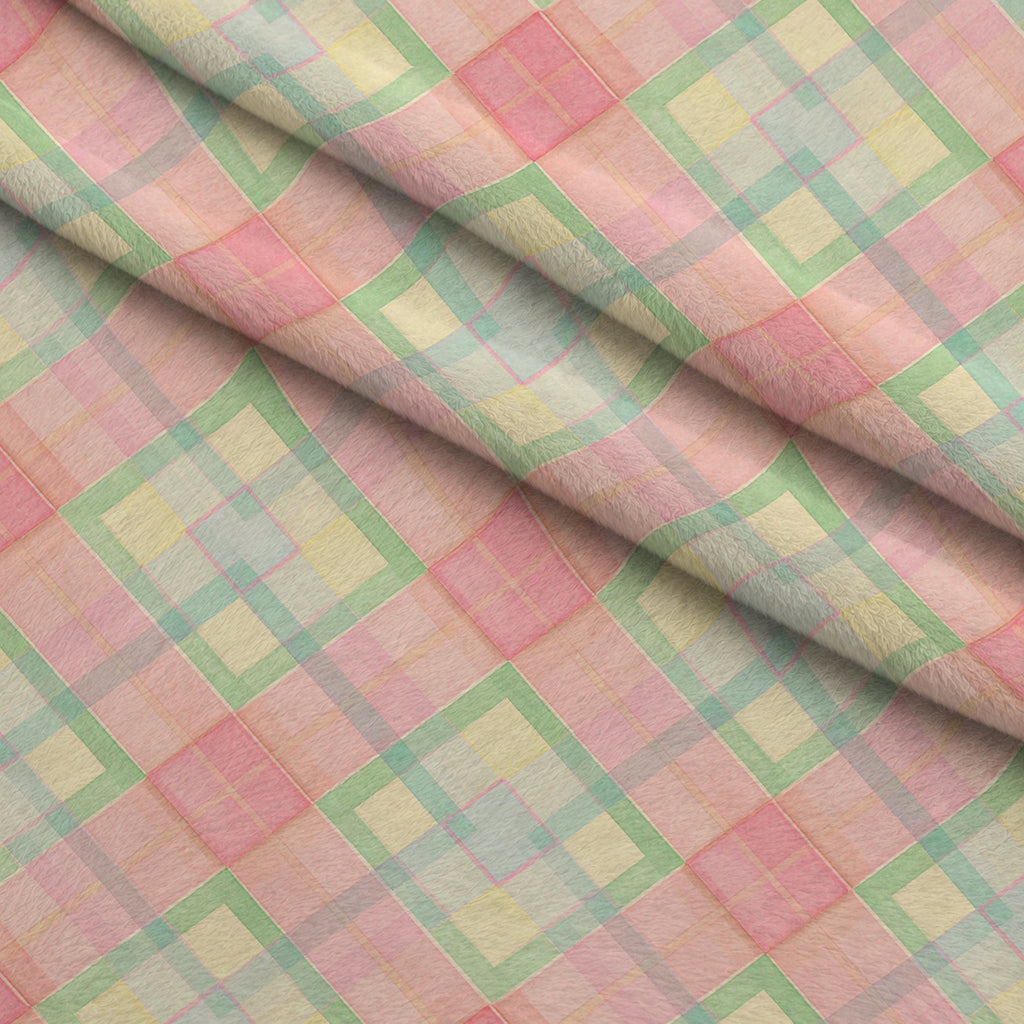 Pastel Pine Wonderland Pattern 17 Minky Fabric — plush minky folded close-up preview (mv-minky-v1:lying)