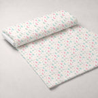 Pastel Pine Wonderland Pattern 20 Minky Fabric — plush minky unrolled bolt preview (mv-minky-v1:bolt)