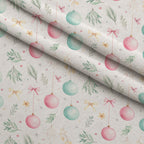 Pastel Pine Wonderland Pattern 20 Minky Fabric — plush minky folded close-up preview (mv-minky-v1:lying)