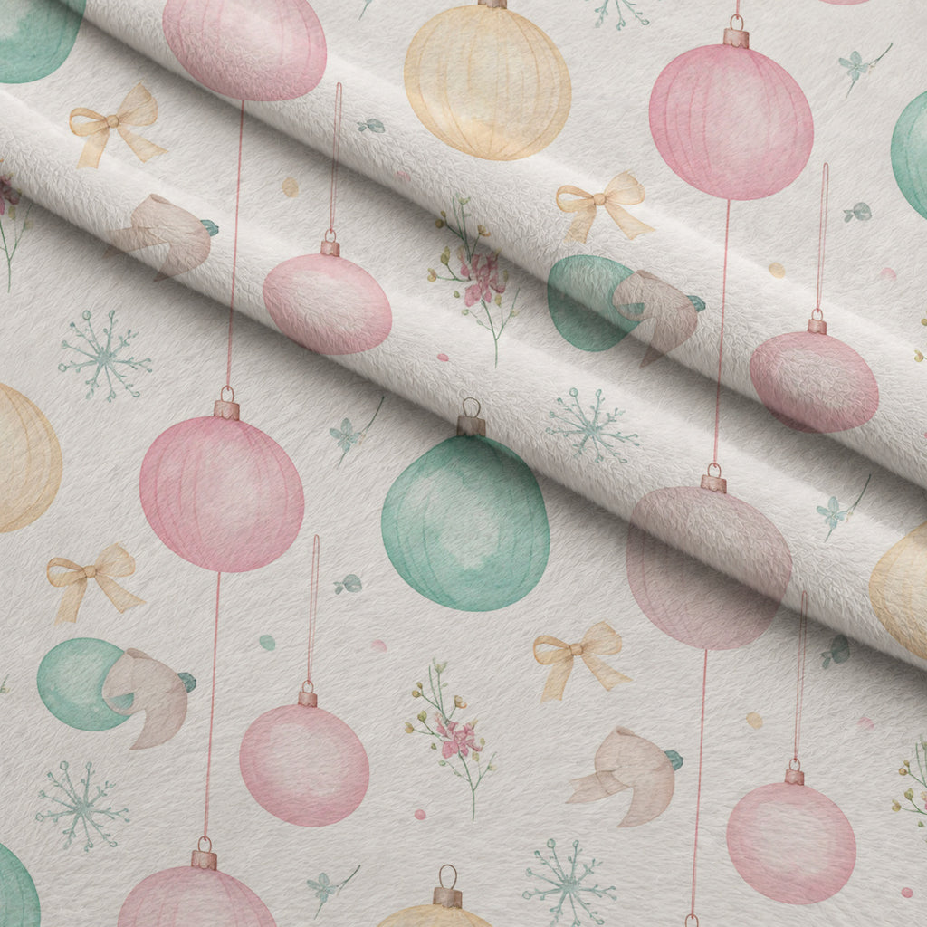 Pastel Pine Wonderland Pattern 21 Minky Fabric — plush minky folded close-up preview (mv-minky-v1:lying)
