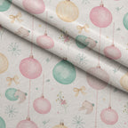 Pastel Pine Wonderland Pattern 21 Minky Fabric — plush minky folded close-up preview (mv-minky-v1:lying)