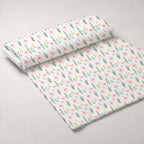 Pastel Pine Wonderland Pattern 24 Minky Fabric — plush minky unrolled bolt preview (mv-minky-v1:bolt)