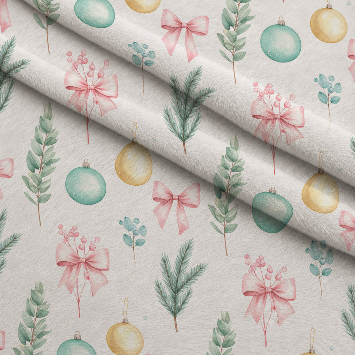 Pastel Pine Wonderland Pattern 24 Minky Fabric — plush minky folded close-up preview (mv-minky-v1:lying)